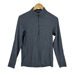 LULULEMON Pullover Surge Warm 1/2 Zip  Gray